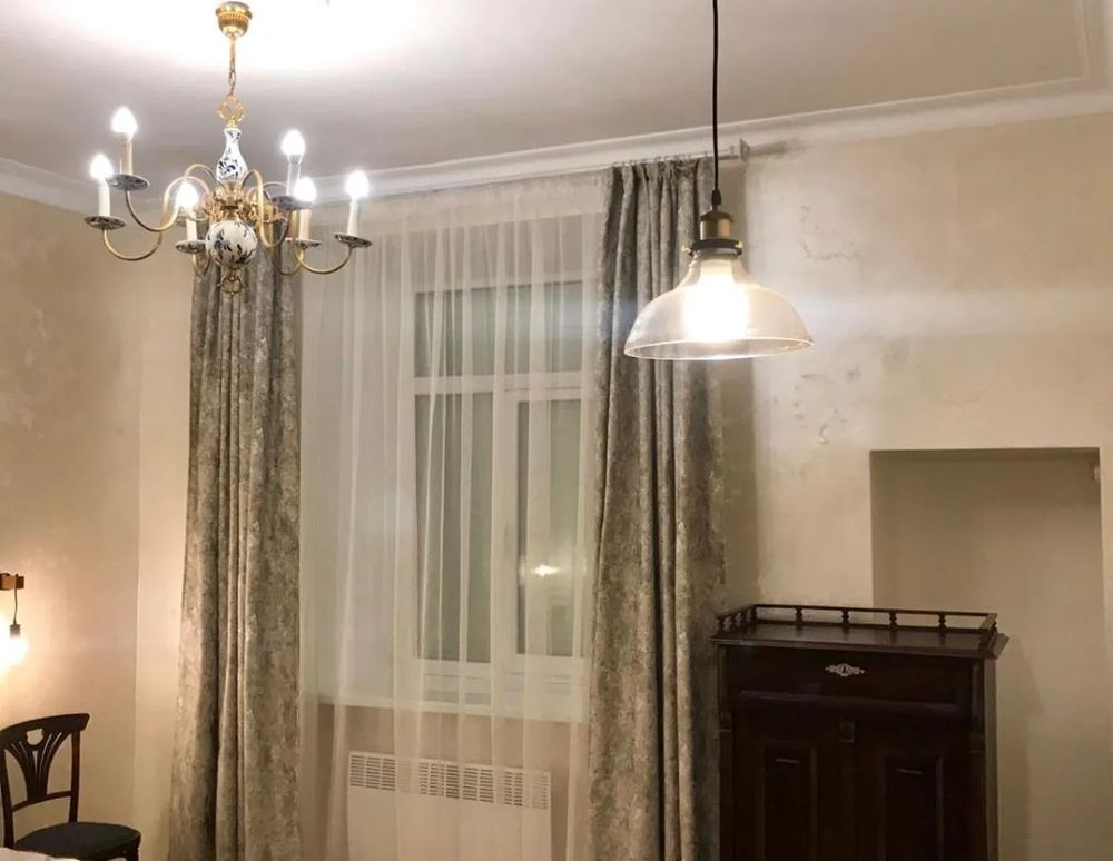 Спальня — Tugan-Baranovskogo, Winkel Apartment — фото 2