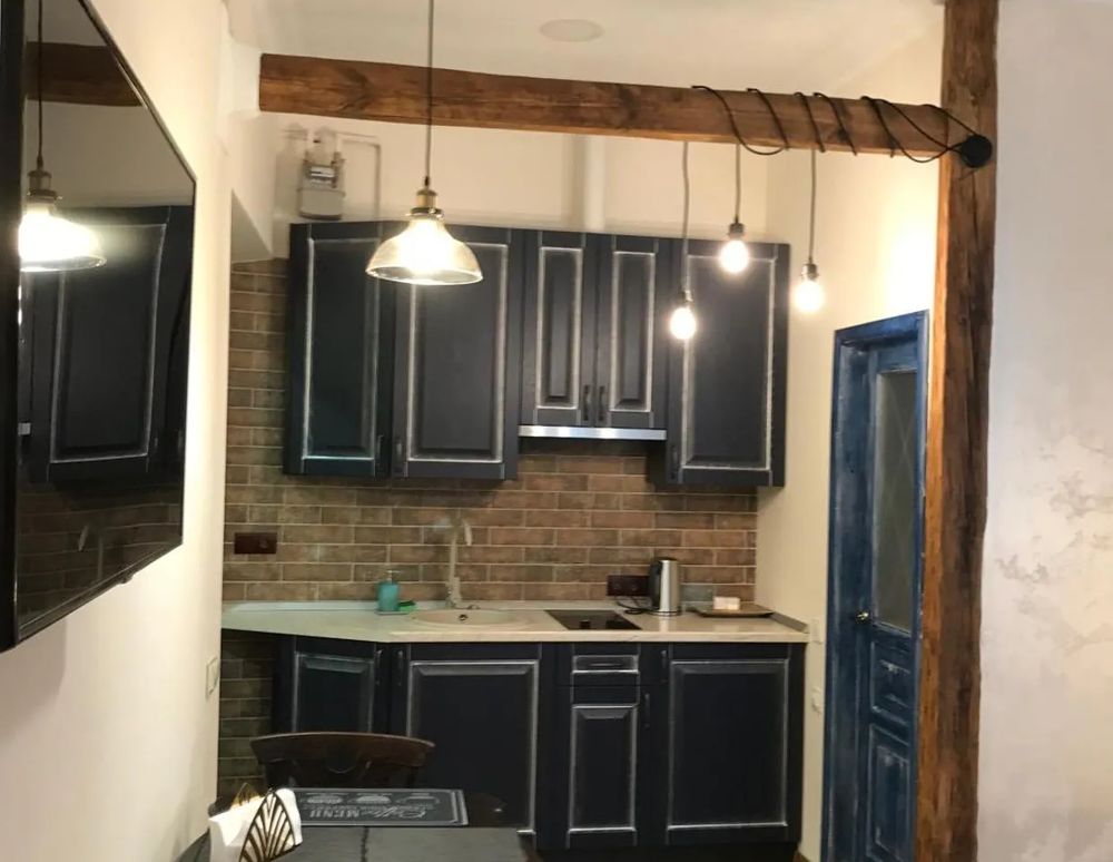 Кухня апартаменту Winkel Apartment Tugan-Baranovskogo